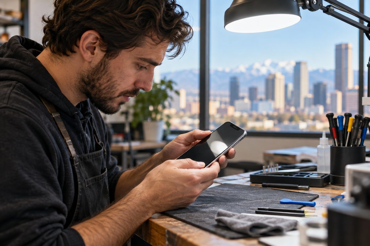 Specialist technician with over a decade of smartphone protection fitting experience in Denver.